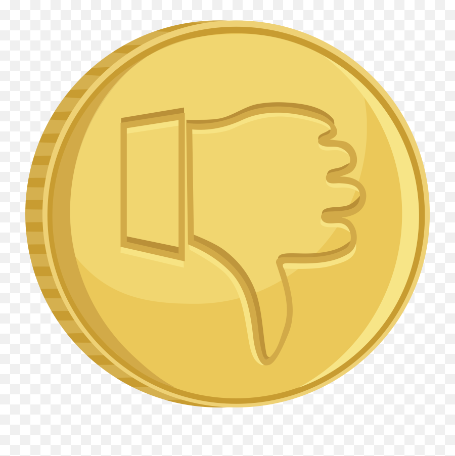 Thumbs Up Thumb Up Clip Art At Vector Clip Art 2 - Clipartix Cartoon Coin Transparent Background Emoji,Facebook Thumbs Down Emoticon