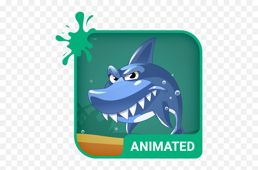 Cute Shark Animated Keyboard Live Wallpaper U2013 Apps On - Private Keep Out Sign Emoji,Shark Emoji Android
