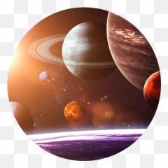 11 - Earth From Space With Other Planets Emoji,Emotion Planet