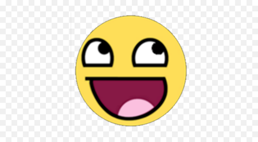 Smiley Face - Roblox Awesome Face Emoji,Emoticon Descritpions Faces