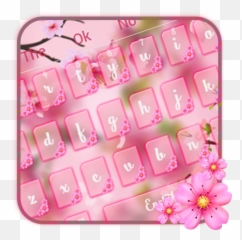 Pink Sakura Keyboard Apk 10001001 - Download Apk Latest Version Emoji,Where Are Emojis On Cheetah Keyboard