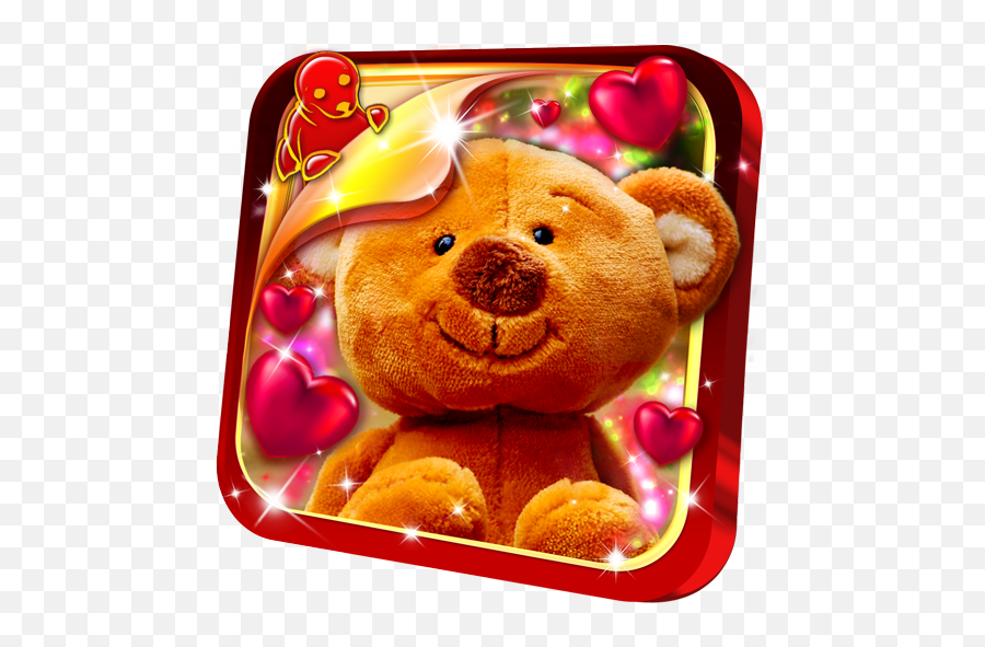 Sweet Teddy Bear Wallpaper 11 Apk Download - Comfoka Emoji,Emoji Plush Melt