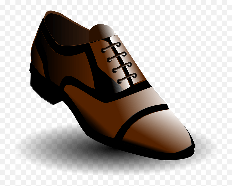 Black And Brown Shoes Clipart Free Download Transparent - Shoe Clipart Emoji,Emoji Shoe Laces