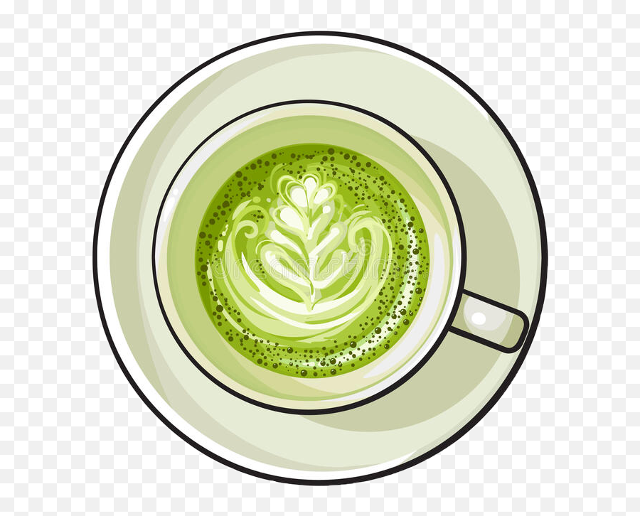 Matcha Sticker Greentea Coffee Sticker - Decorative Emoji,Matcha Emoji