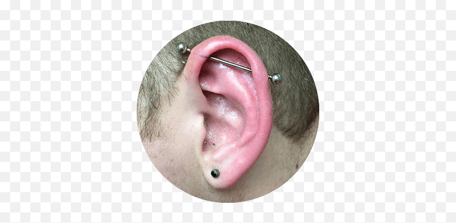 Industrial Piercing In Mn Nd Il U0026 Mt Almost Famous Body Emoji,Steam Coming Out Of Ears Emoticon