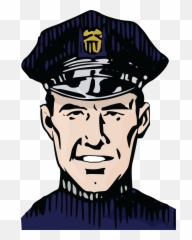 Big Image - Vintage Police Clip Art Png Download Full Emoji,Newfoundland Dog Emoji