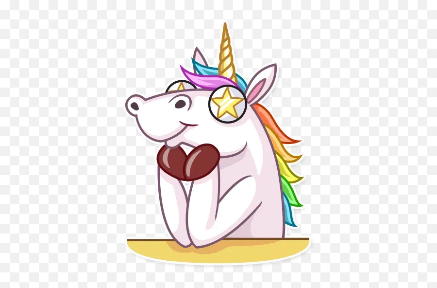 Unicorn Whatsapp Stickers - Stickers Cloud Telegram Unicorn Sticker Packs Emoji,Unicorn Emoji Sticker