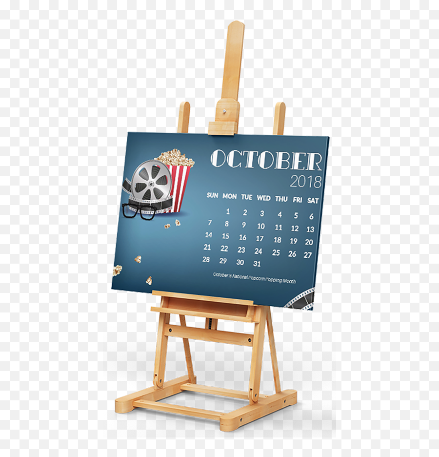 Movie Easel Small - Horizontal Emoji,Easel Emoji