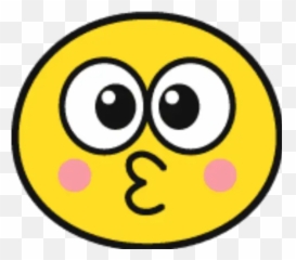 Smile Of Big Eyes Stickers For Whatsapp - Happy Emoji,Big Eyes Emoji Meme
