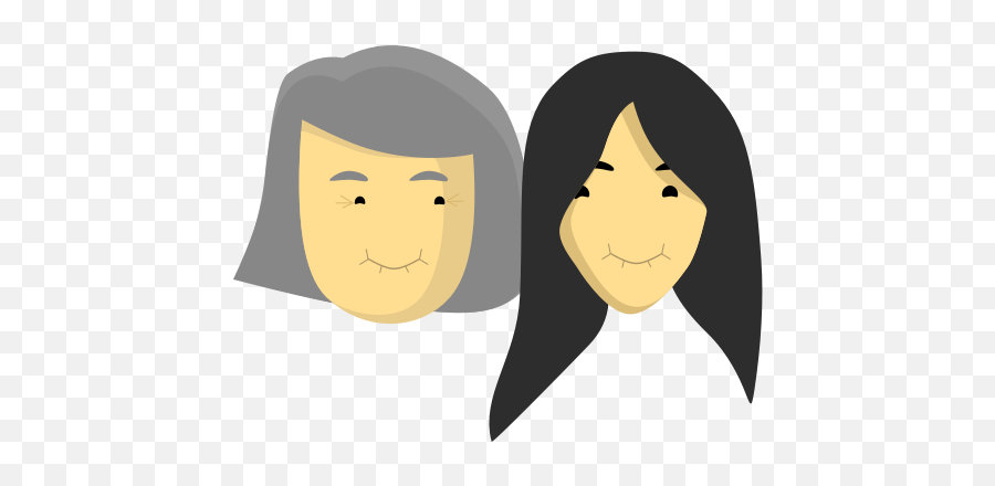 Mom With Daughter - Happy Emoji,Mom And Daughter Emoji