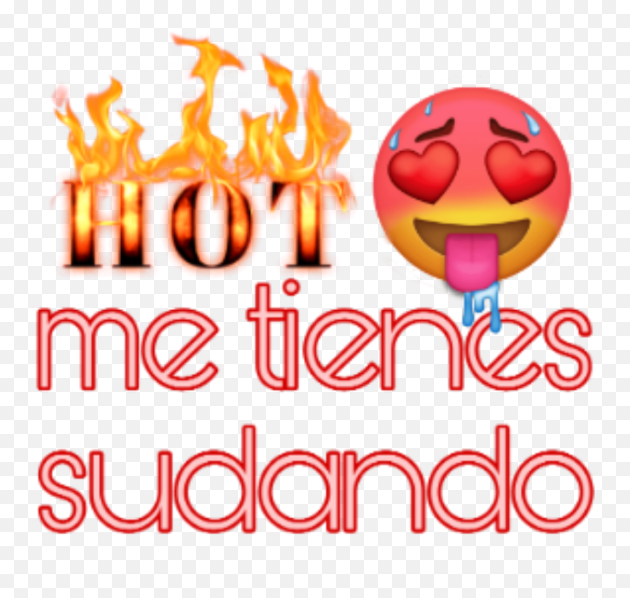 Hot Sticker - Twitter Fire Emoji,Emoji Sudando