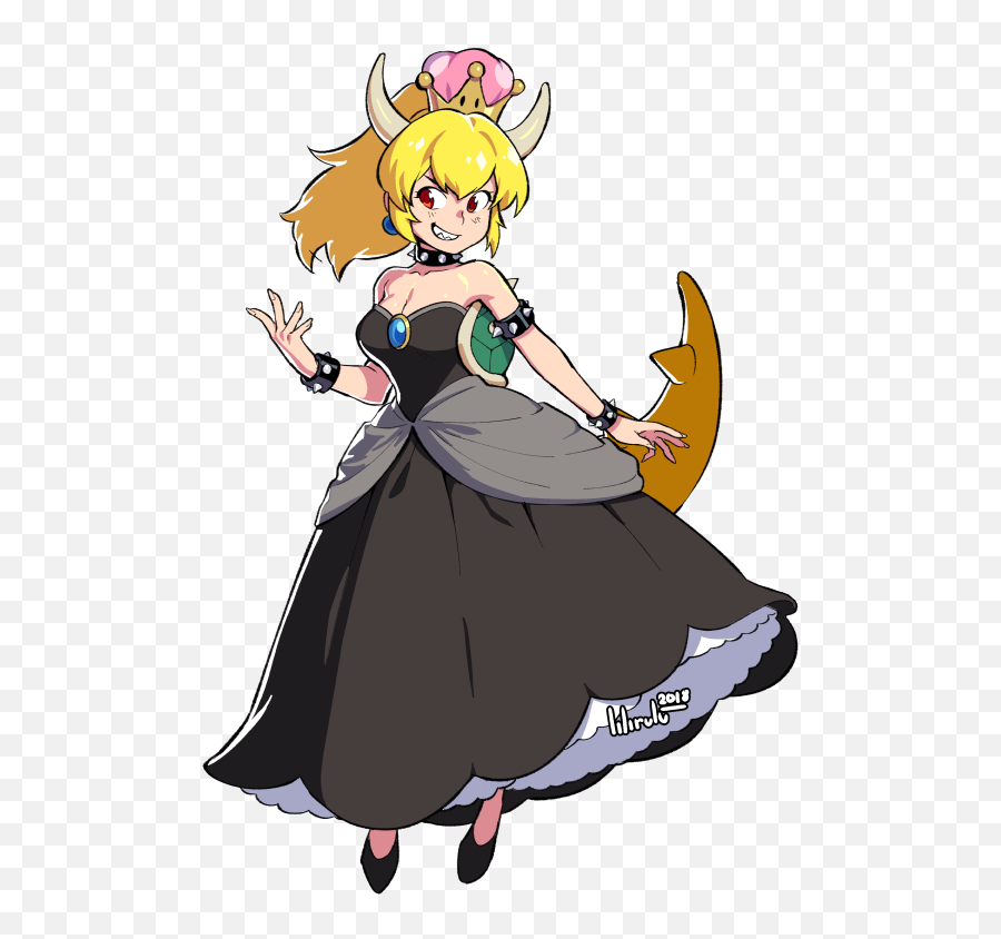 The Huddled Super Crown Wearing Masses Minor Spoiler - Bowsette Png Emoji,Kinky Emoji Android