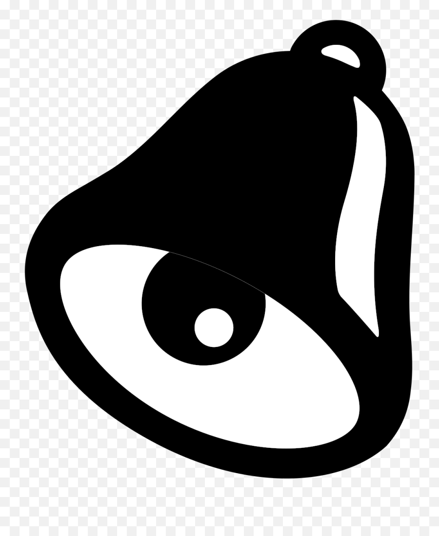 Emoji Black Bell2 - Black Bell Emoji,Black Emoji