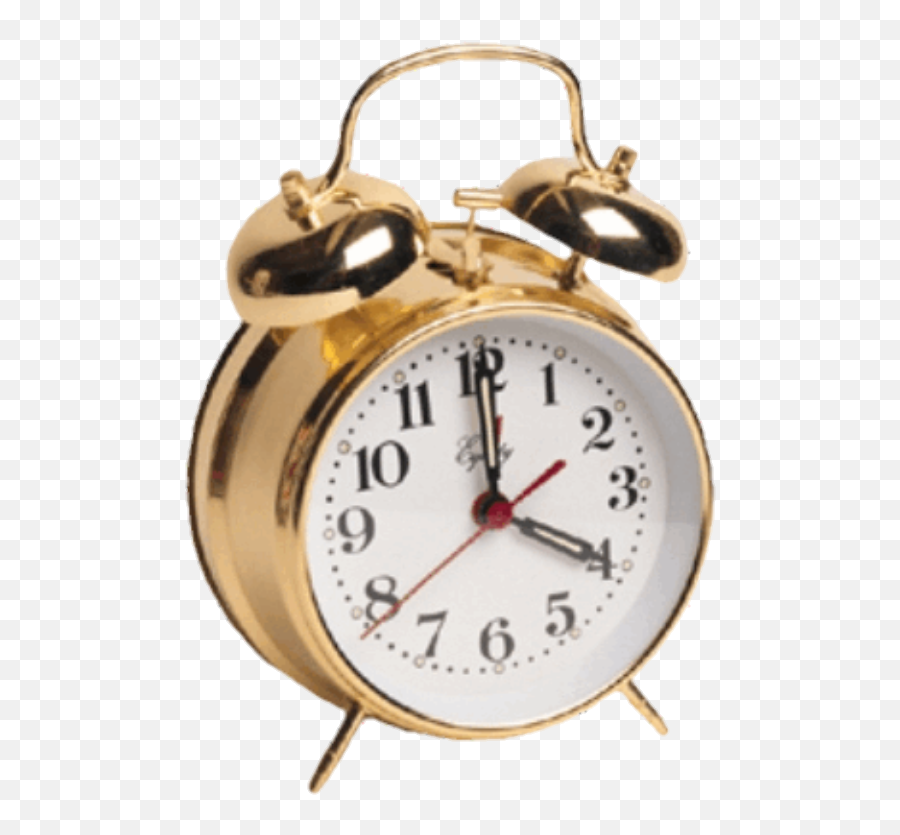 Clock Alarm Alarmclock Time Watch Sticker By Jaklynn - Transparent Gold Alarm Clock Png Emoji,Alarm Clock Emoji Png