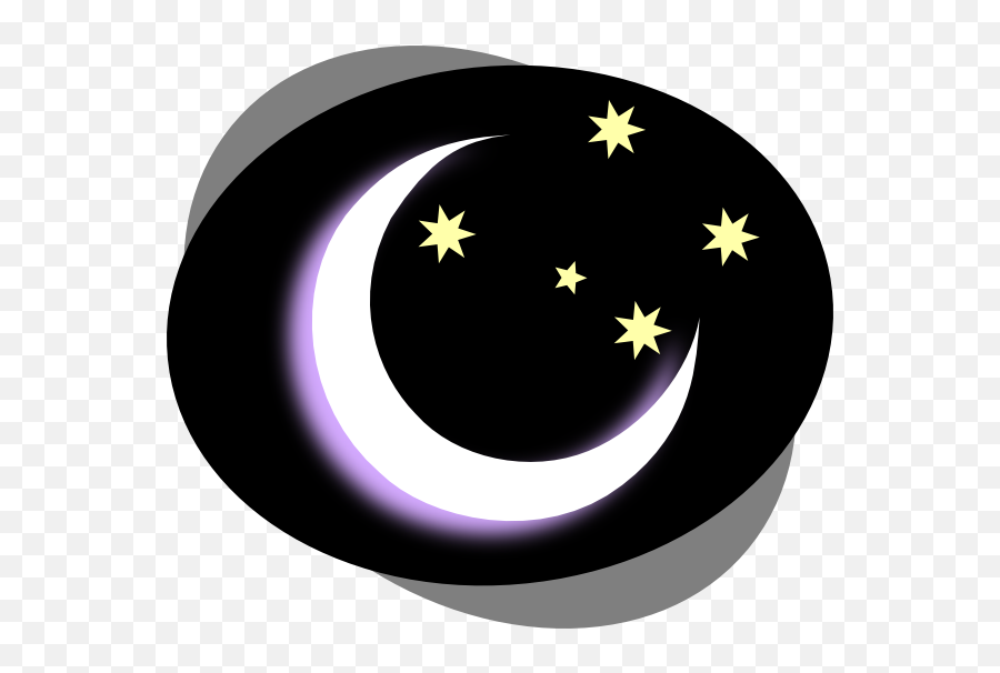Clipart Stars Night Sky Clipart Stars - Night Moon Png Clipart Emoji,Starry Sky Emoji