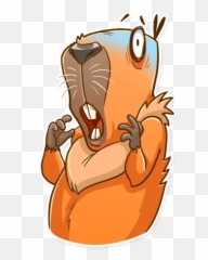 Mr - Capybara Emoji,Capybara Emoji