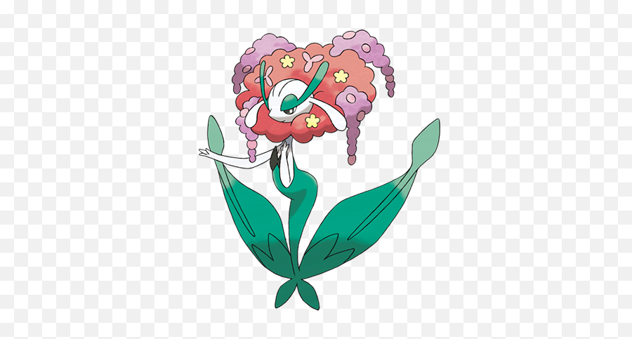 Florges - Generation Vi Pokemon National Pokedex Wiki Emoji,Greninja Emoji