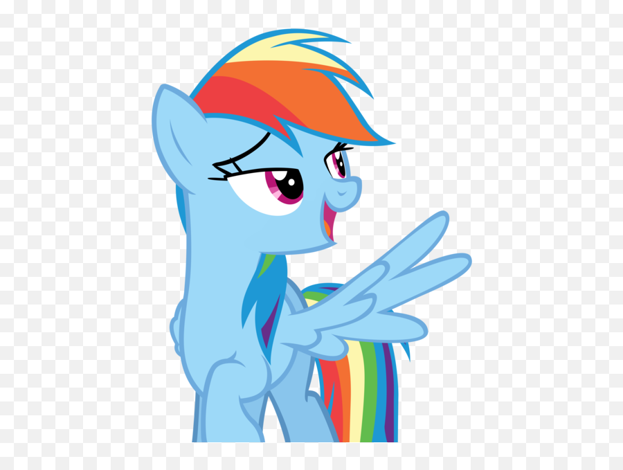 Open Mouth Rainbow Dash Safe Simple - Rainbow Dash Mouth Emoji,My Little Pony Rainbow Dash Sunglasses Emoticons