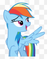 Open Mouth Rainbow Dash Safe Simple - Rainbow Dash Mouth Emoji,My Little Pony Rainbow Dash Sunglasses Emoticons