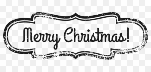 Merry Christmas Badge Rubber Stamp - Christmas Message For Teachers Emoji,Text Emojis 2x4