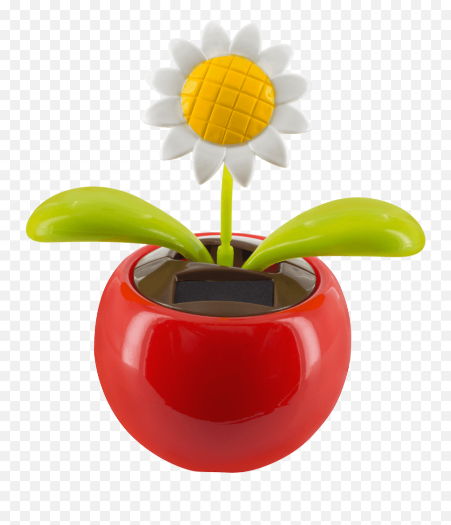 Solar - Powered Dancing Flowers Ladybird Green Dancing Solar Flower Emoji,How To Make Flower Emoticon On Facebook