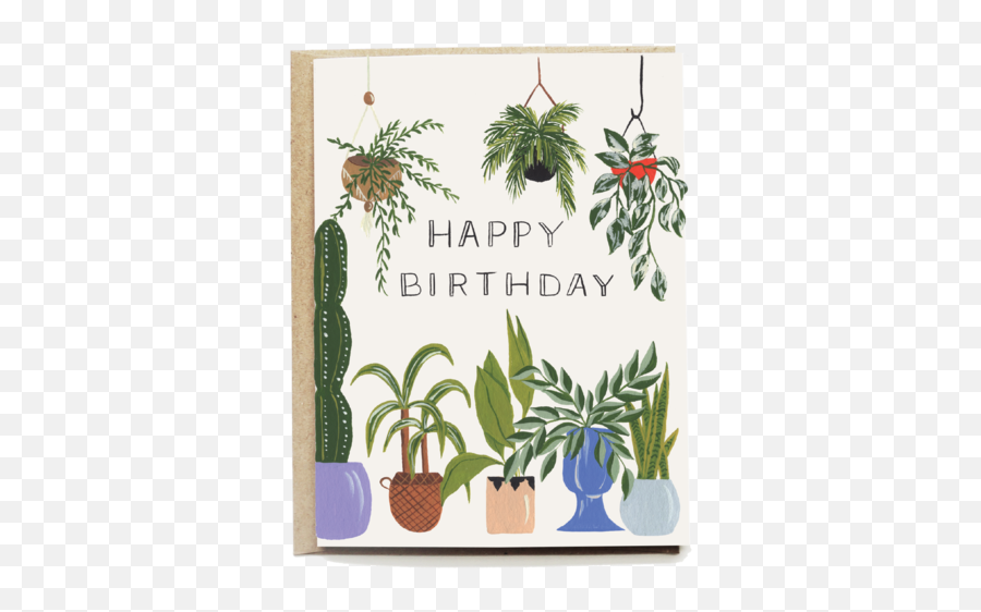 Cards - Birthday Card For Plant Lover Emoji,Wedding Anniv Emoticon