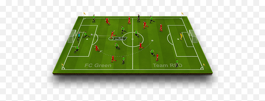 Download Free Soccer Field Template Png - Rules And Skills Of Soccer Emoji,Soccer Squad Emoticon Stackers