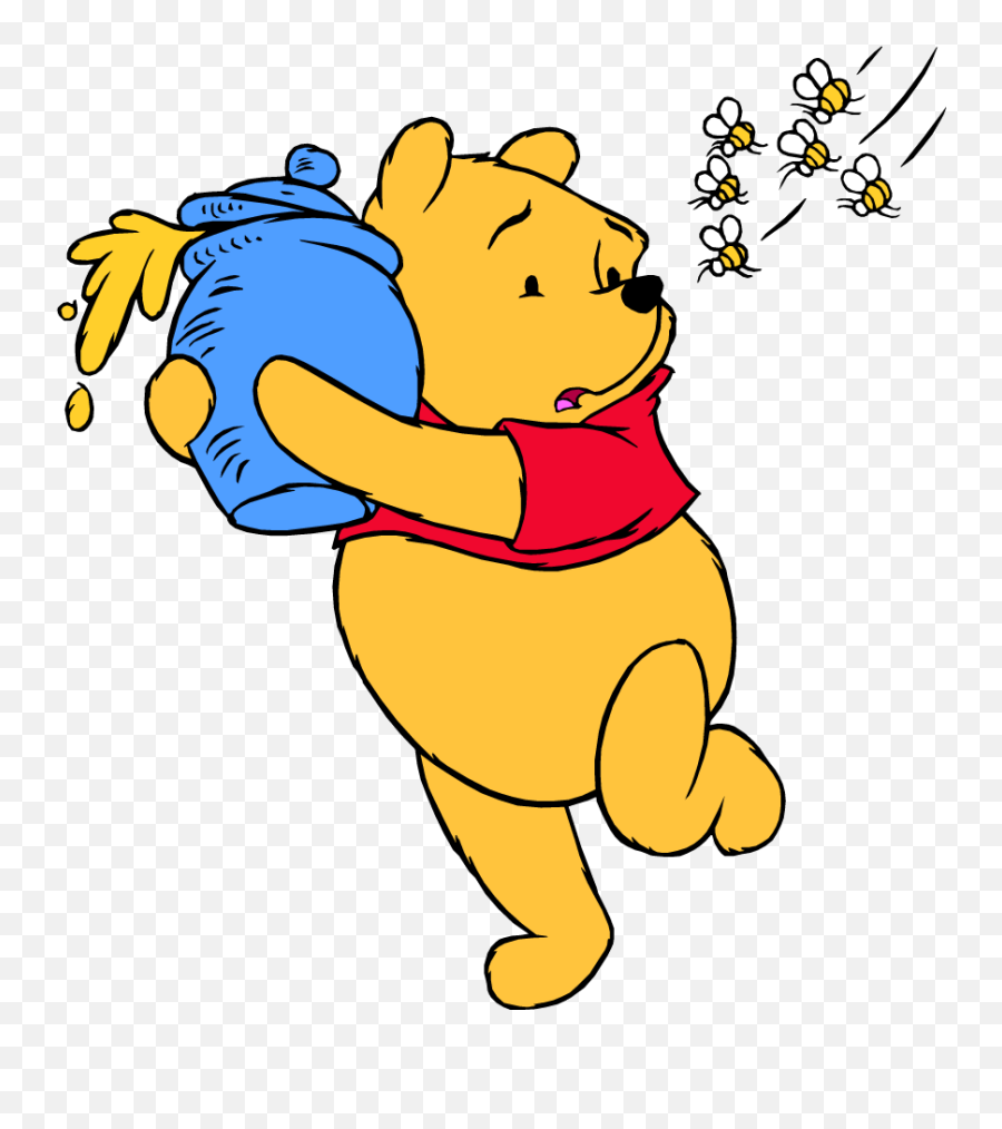 Tigger Emoji - Winnie The Pooh With Honey Pot,Emoticons Perler