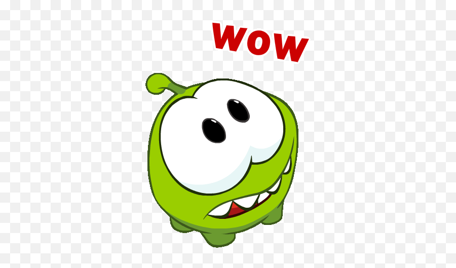Wow Om Nom Gif - Happy Emoji,Applause Emoticon Animated Gif
