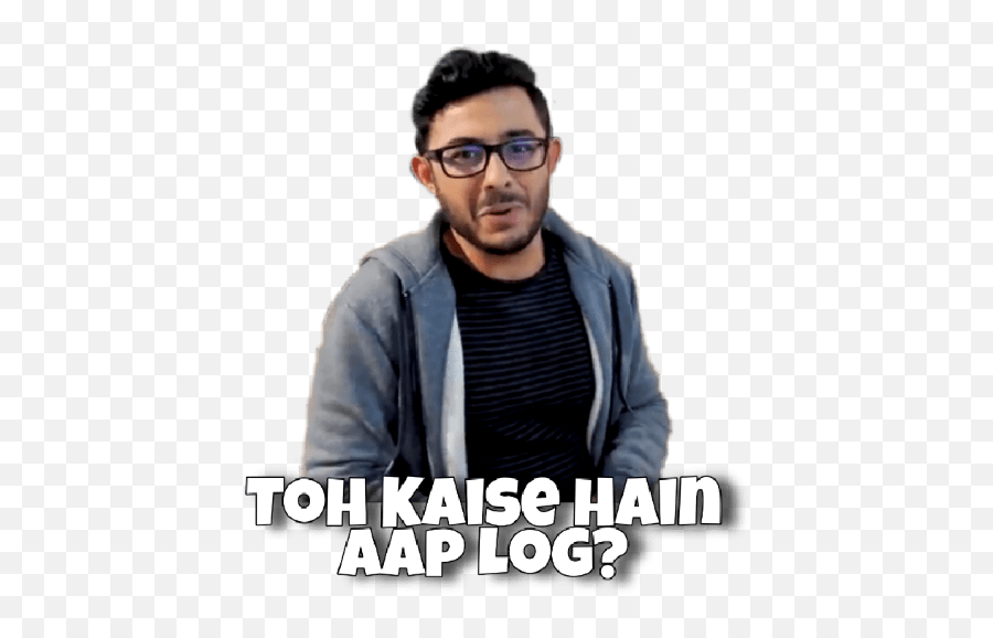 Carryminati - Carryminati Whatsapp Sticker Emoji,Snicker Emoji