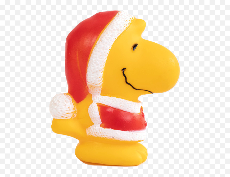 Woodstock Santa Dog Toy Peanuts - Fictional Character Emoji,Christmas Emoji Pillow