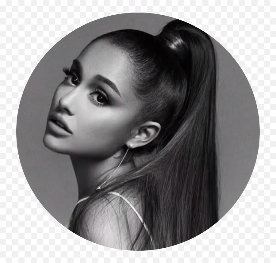 Ariana Grande Arianagrande Imagine Circle Aesthetic Ariana - Ariana Grande Hd Portrait Emoji,Ariana Songs That From That She Played In The Emojis