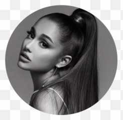 Ariana Grande Arianagrande Imagine Circle Aesthetic Ariana - Ariana Grande Hd Portrait Emoji,Ariana Songs That From That She Played In The Emojis