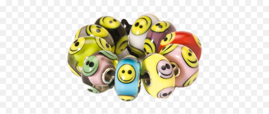 Events - Trollbead Smiley Bead Emoji,Yellow Emoticon Beads