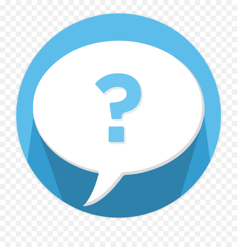 Png Speech Bubbles With Question Mark - Question Mark In Dialogue Png Emoji,Bubbles Emojis Moving