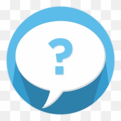 Png Speech Bubbles With Question Mark - Question Mark In Dialogue Png Emoji,Bubbles Emojis Moving