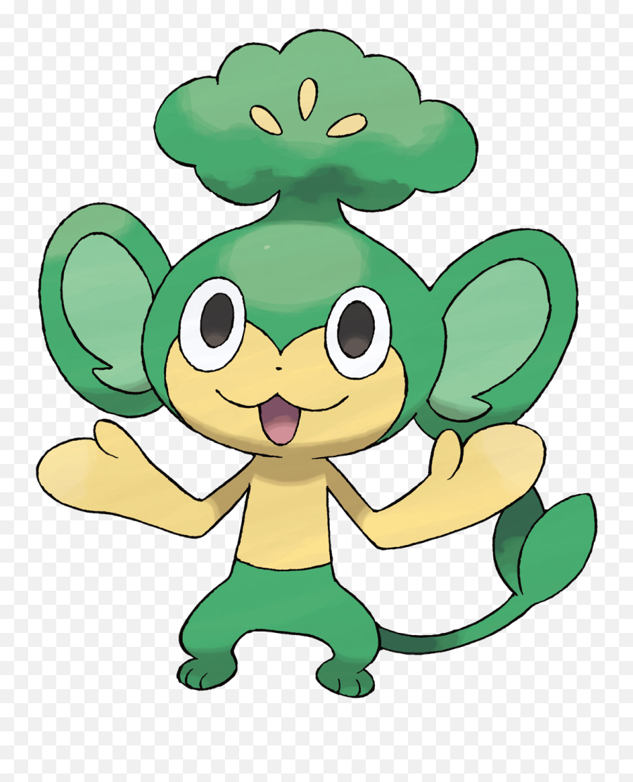 Rate That Pokemon New Ratings Whenever I Feel Like It - Pokemon Pansage Emoji,Three Emoji Monkeys In Trees