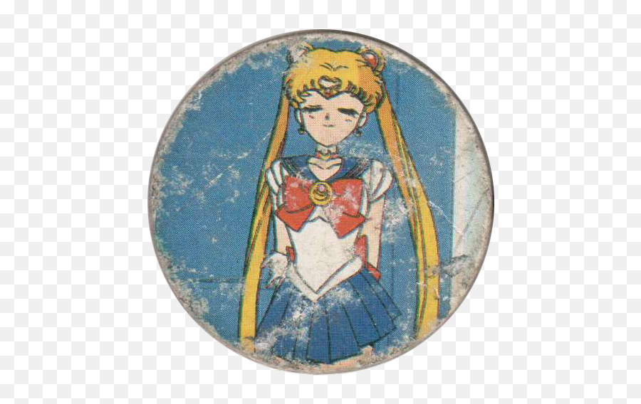 Sailor Moon Caps - Sailor Moon Pogs Emoji,Super Sailor Moon S Various Emotion Guide