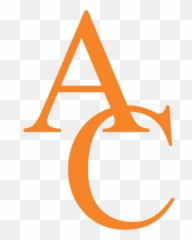 Ac Monogram In Orange Clipart - Full Size Clipart 2816281 Angelina College Lufkin Texas Logo Emoji,Pansexual Flag Emoticon