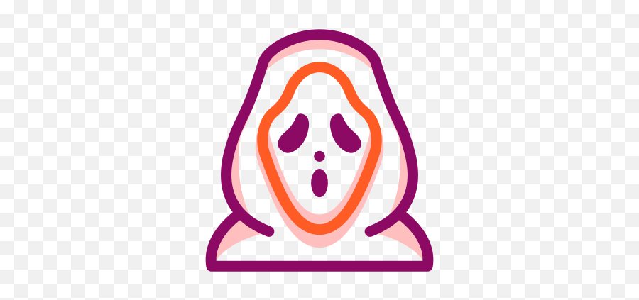 Halloween Scary Scream Custom Free Icon Of Halloween Shady - Dot Emoji,Scary Facebook Emoticons