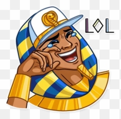 Pharaoh Vadidas Whatsapp Stickers - Pharaoh Sticker Emoji,Pharoah Emoticon