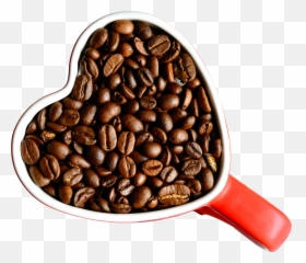 Coffee Beans Cup Heart Red Free Image - Taza Granos De Cafe Png Emoji,Emotion Coraacao