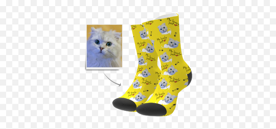 Pet Socks U2013 Mademine - Chaussettes Personnalisées Emoji,100 Emoji Socks