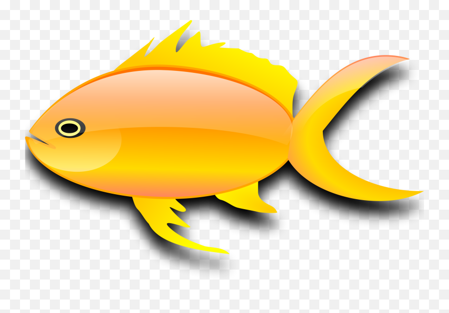 Cartoon Gold Fish Clipart Free Image - Pez Fish Emoji,Rush Of Emotion Clipsart