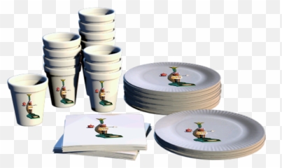 Paper Cups Plates Fnaf Sticker - Paper Cups And Plates Png Emoji,Emoji Paper Plates