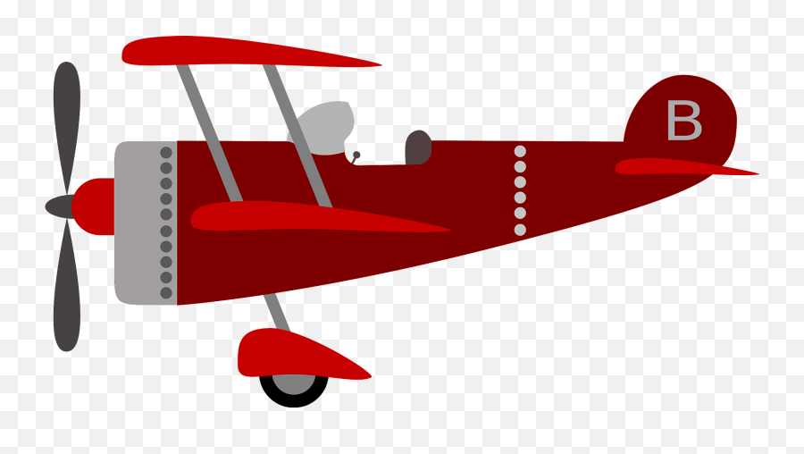 1 Free Fun Happy Vectors - Transparent Background Biplane Clipart Emoji,Emoji Horse And Plane