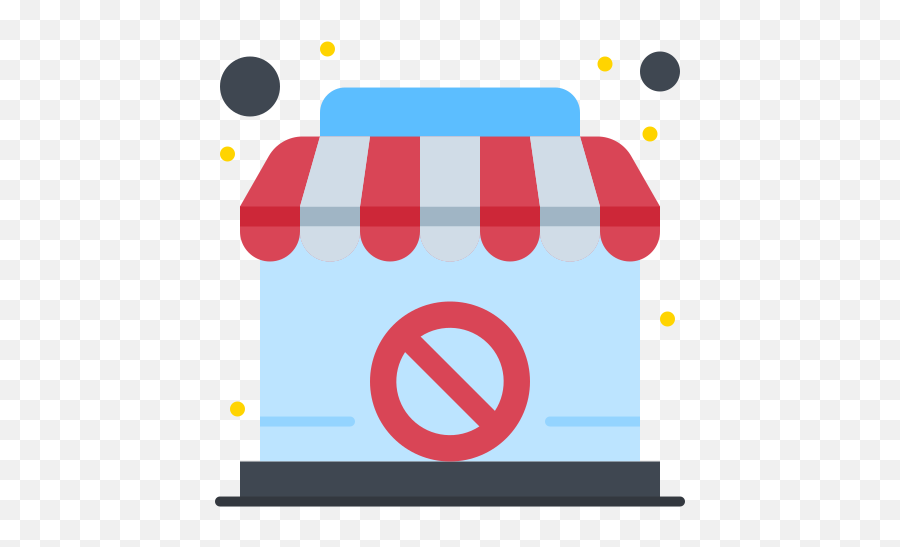 Closed Shop Sign Banned Free Icon Of Corona Virus Covid - 19 Emoji,Bannwd Emojis