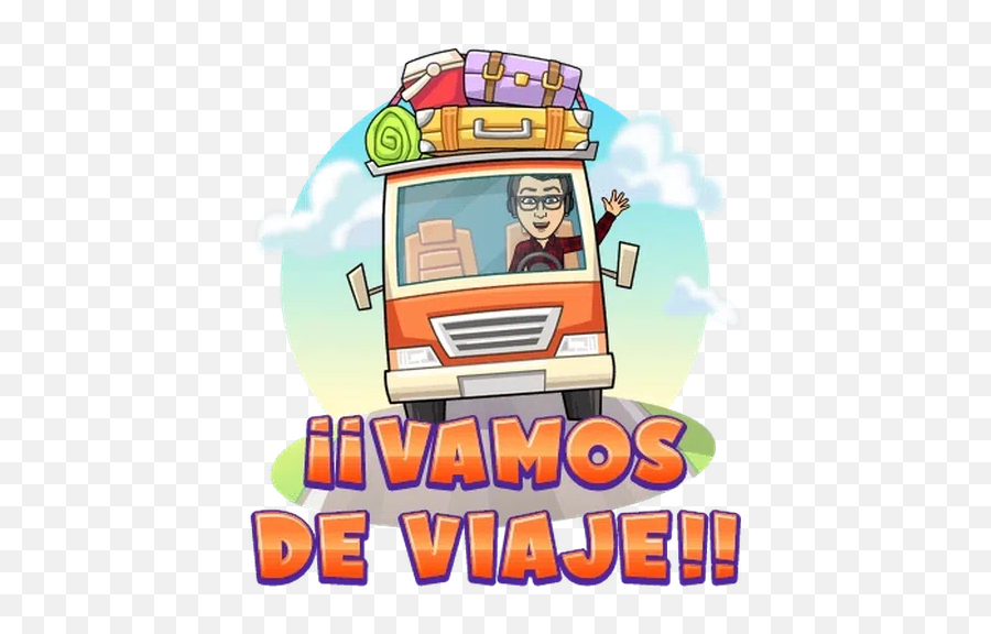 Bitmoji 4 Whatsapp Stickers - Stickers Cloud Commercial Vehicle Emoji,Emojis De Whatsapp Uno Por Uno