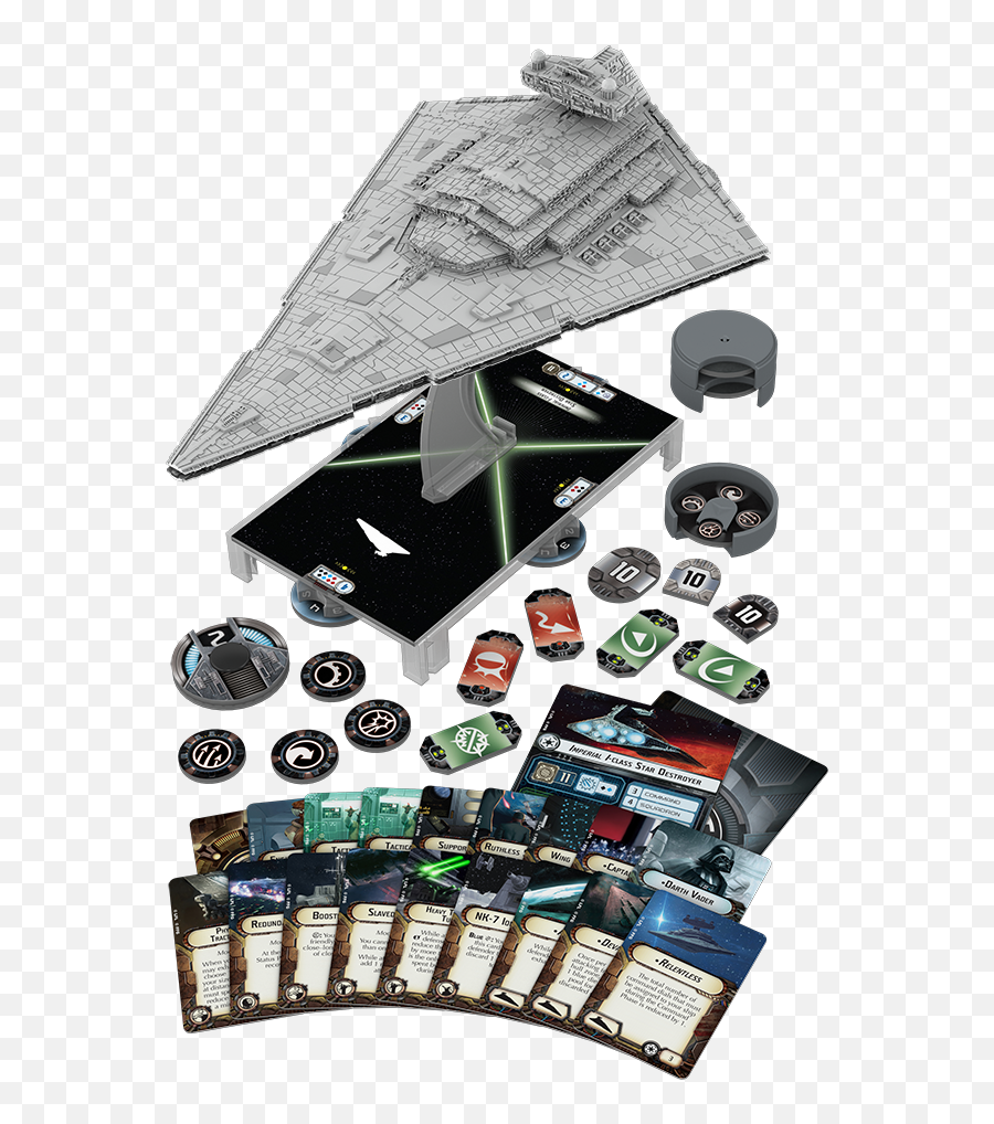 Star Wars Armada Game The Force Awakens Miniature Battles - Star Wars Armada Star Destroyer Emoji,Darth Vader Emoticon