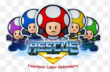 Rescue V Fearless Color Defenders - Super Mario Wiki The Emoji,Red Mario Paper Mario Color Splash Paint Emotions